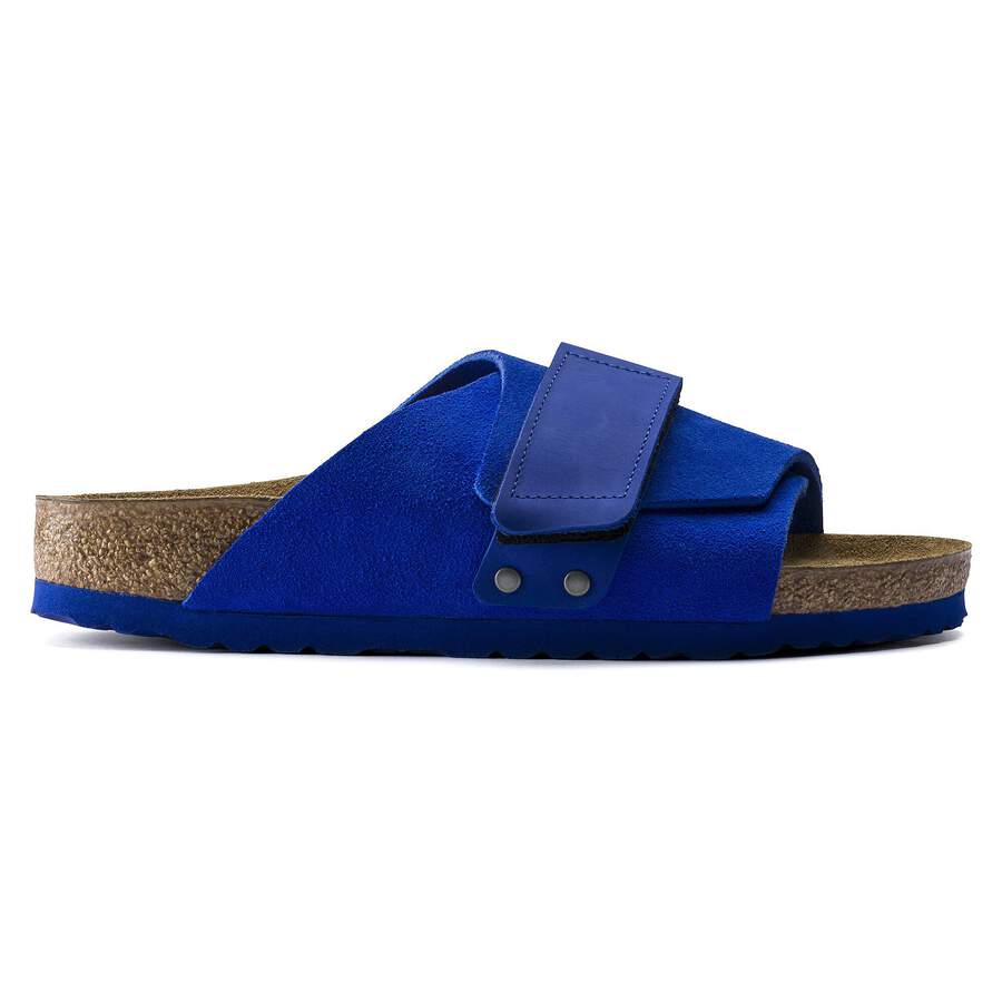 Kyoto Nubuck Leather/Suede - Ultra Blue