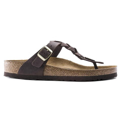 Gizeh Braided Natural Leather Oiled - Habana