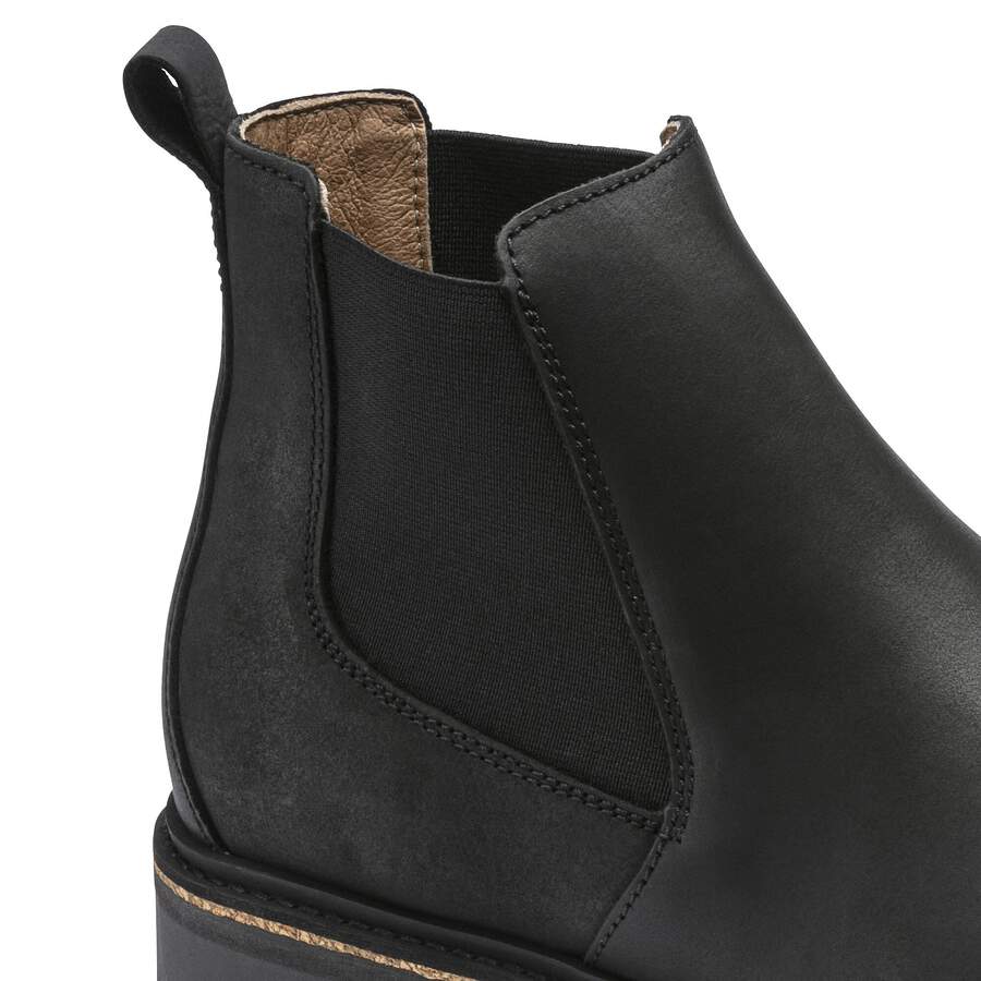 Stalon Nubuck Leather - Black