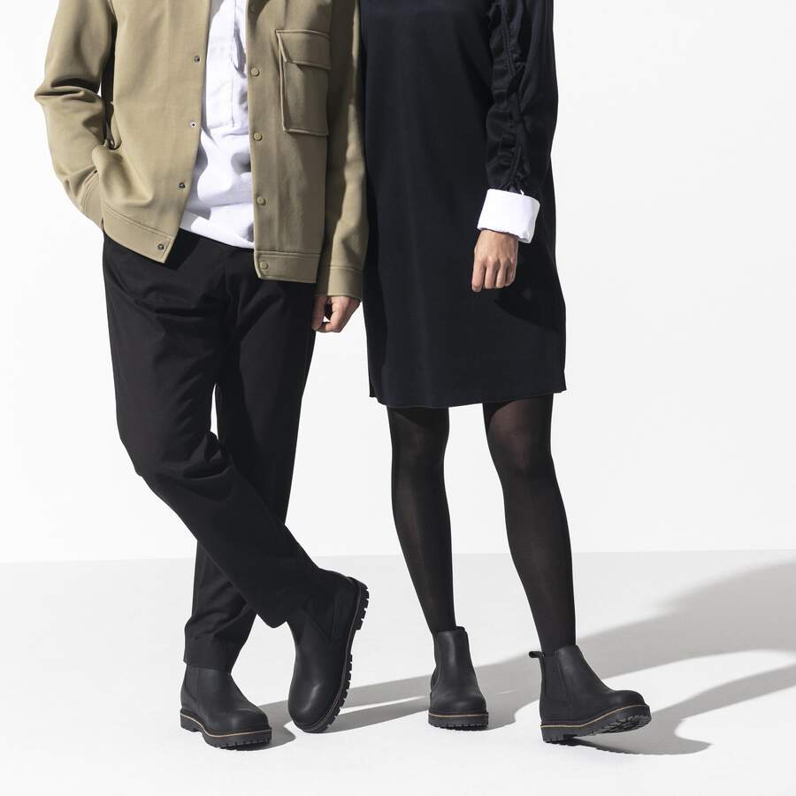 Stalon Nubuck Leather - Black