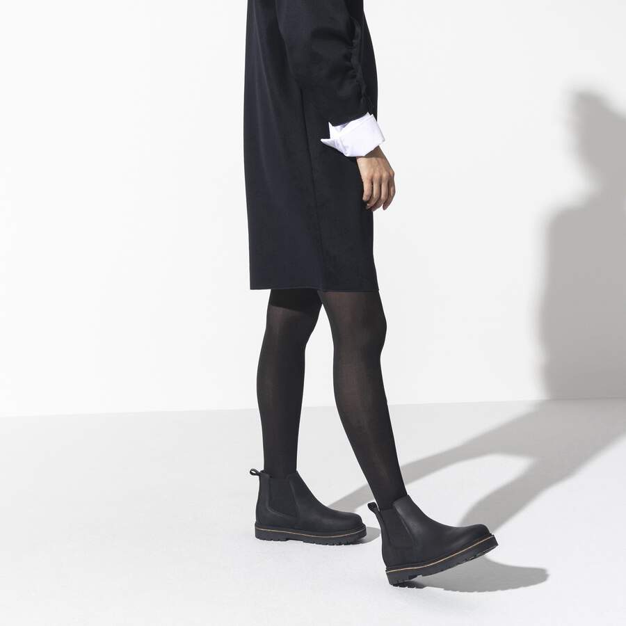 Stalon Nubuck Leather - Black