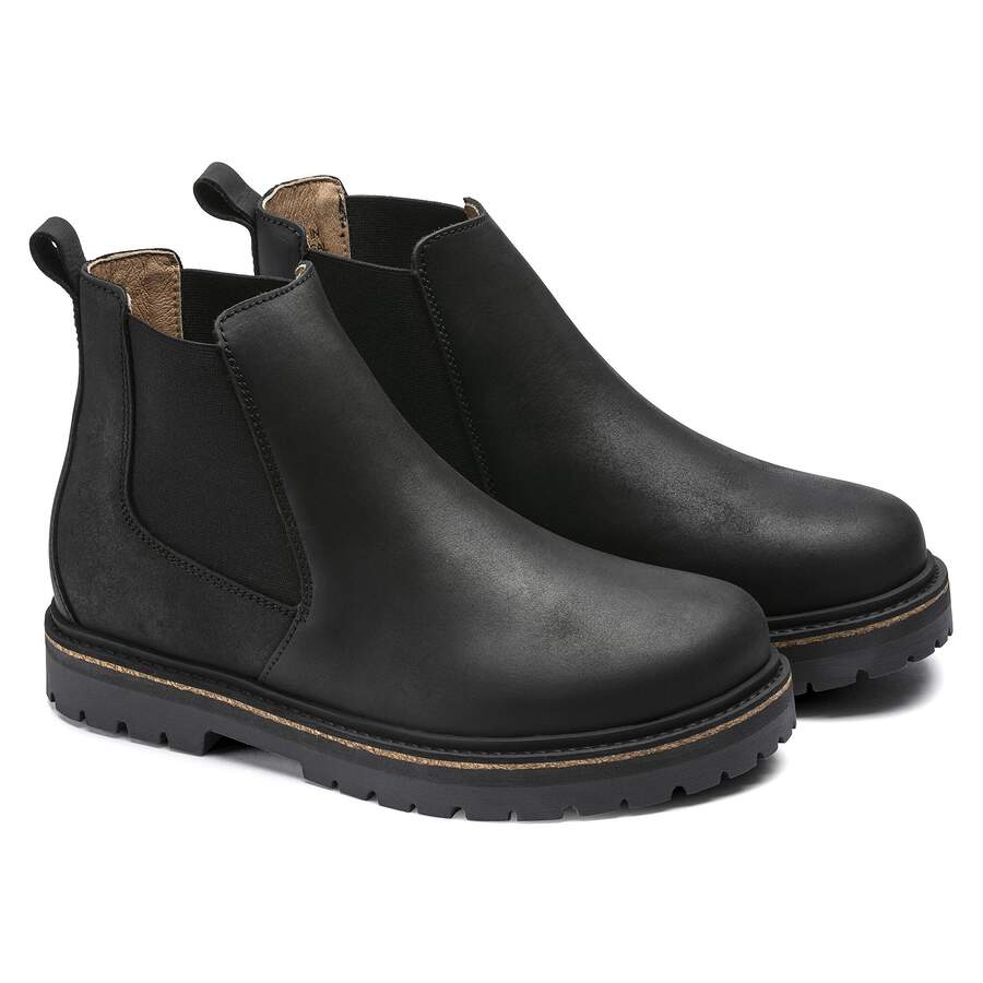 Stalon Nubuck Leather - Black