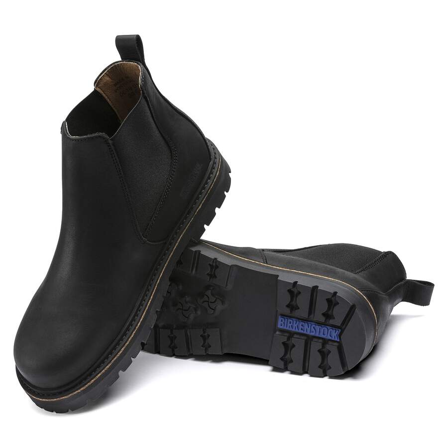 Stalon Nubuck Leather - Black