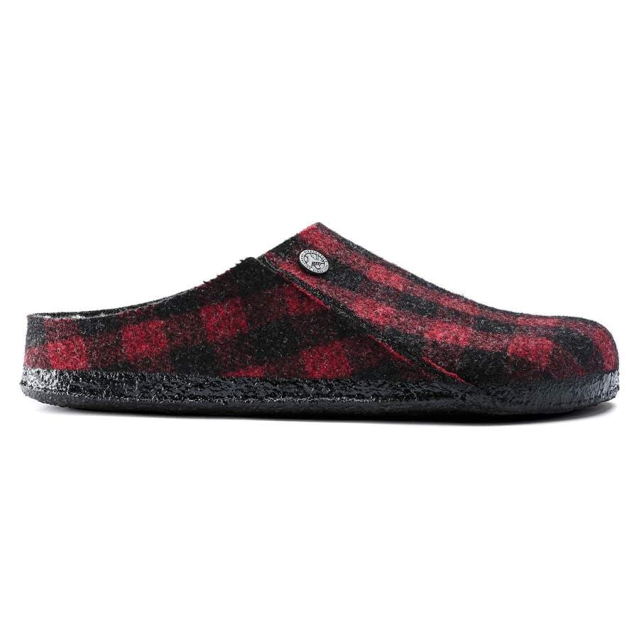 Zermatt Shearling Felt - Plaid Red