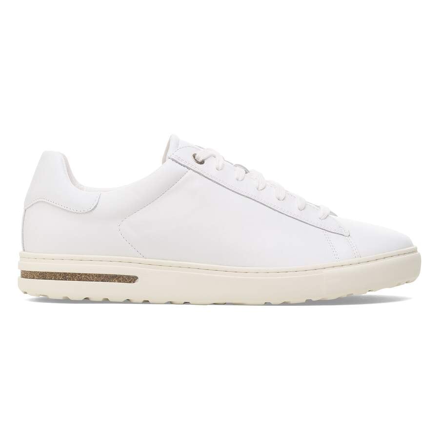 Bend Low Natural Leather - White
