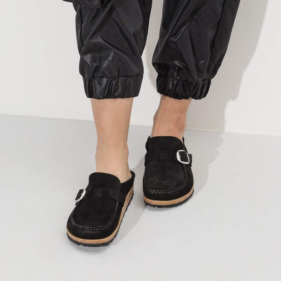 Buckley  Suede Leather - Black