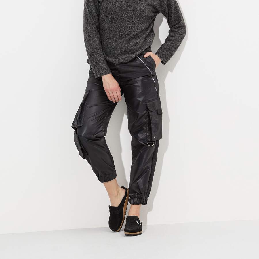 Buckley  Suede Leather - Black