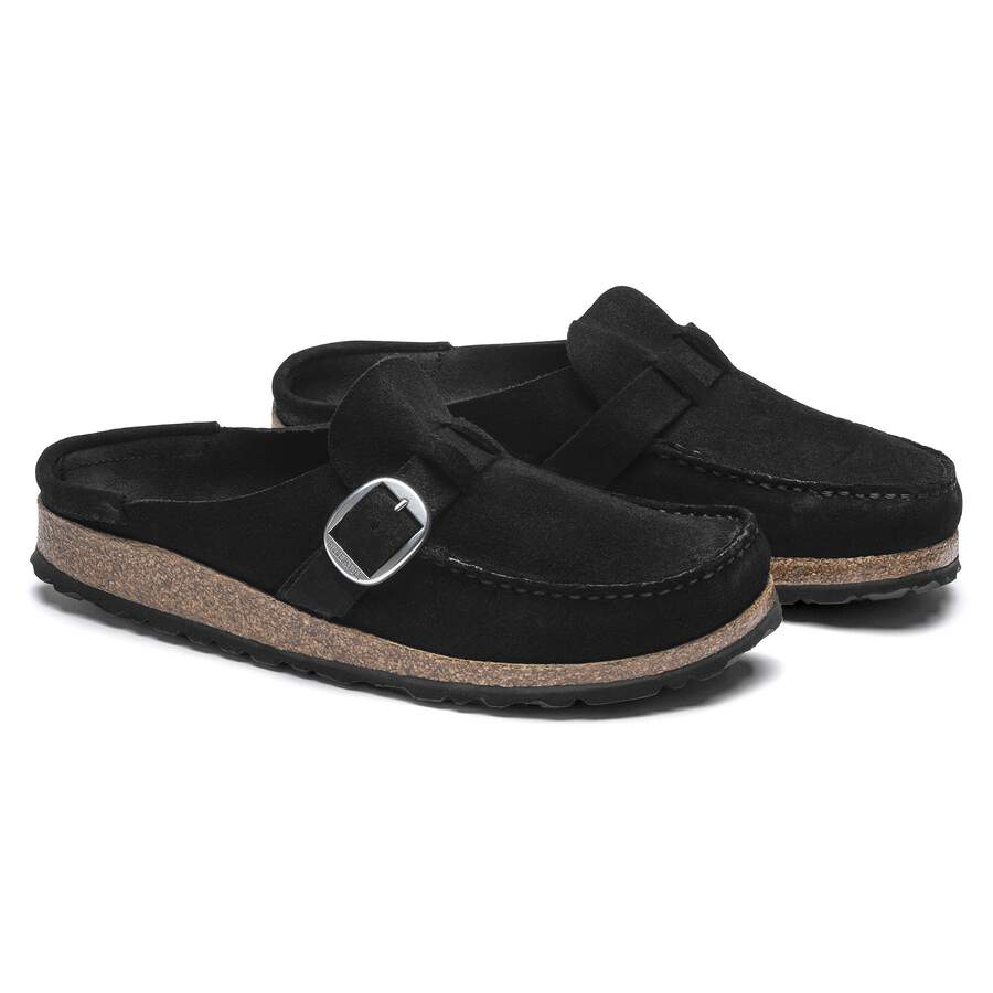 Buckley  Suede Leather - Black