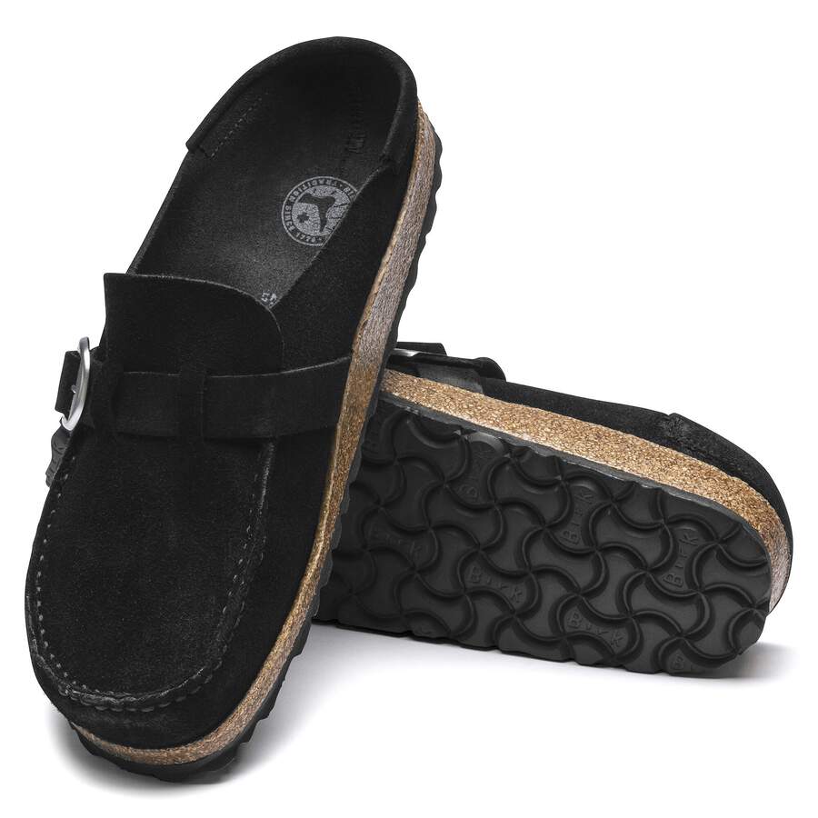 Buckley  Suede Leather - Black
