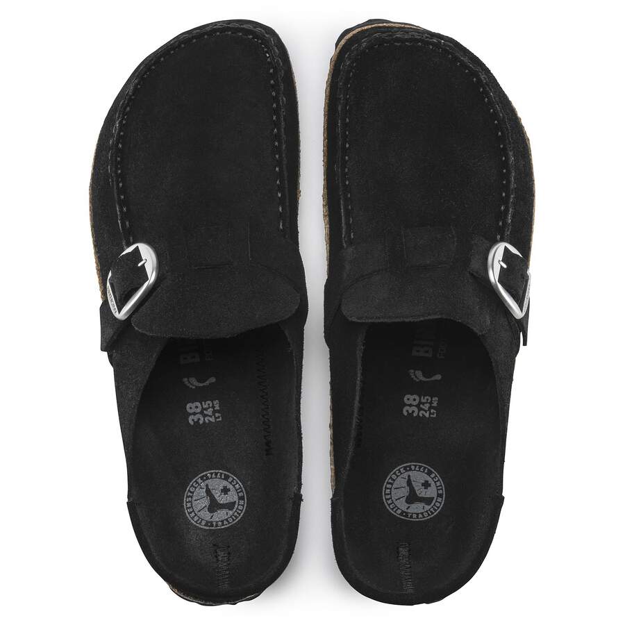 Buckley  Suede Leather - Black