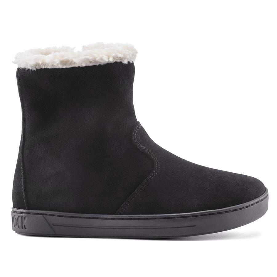 Lille Kids Suede Leather - Black