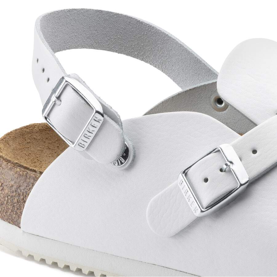 Kay SL Soft Footbed Birko-Flor - White
