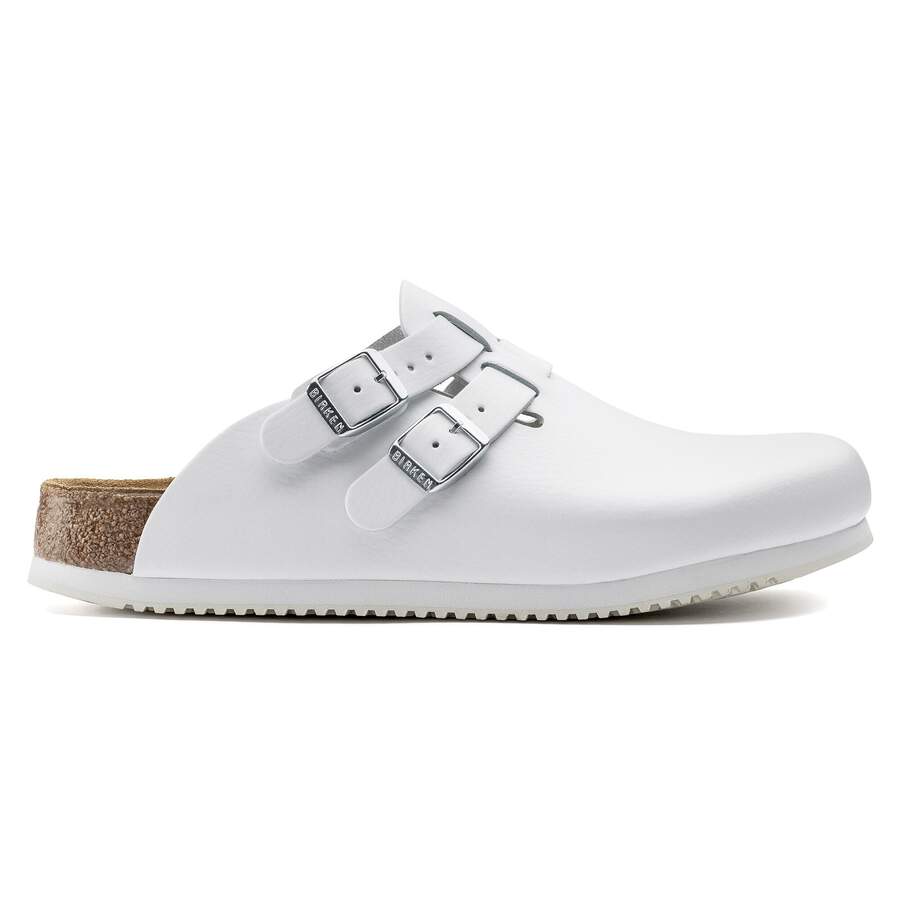 Kay SL Soft Footbed Birko-Flor - White
