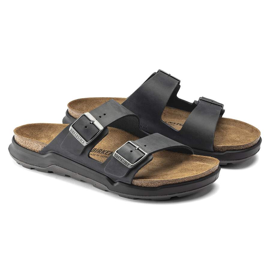 Arizona Crosstown Men Waxy Leather - Black