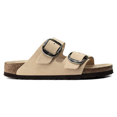 Arizona Big Buckle Nubuck Leather - Almond
