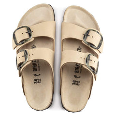 Arizona Big Buckle Nubuck Leather - Almond