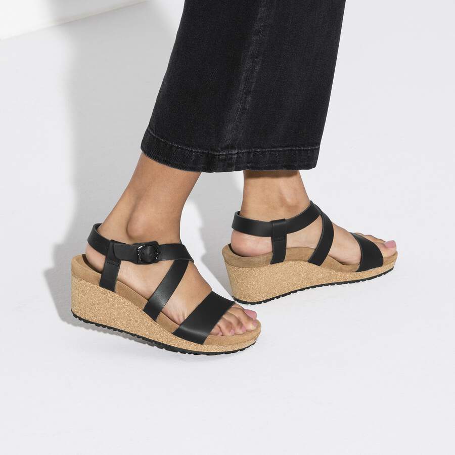 Sibyl Natural Leather - Black