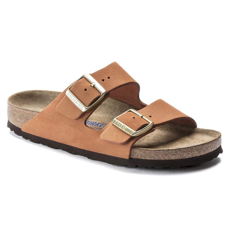Arizona Soft Footbed Nubuck Leather - Pecan