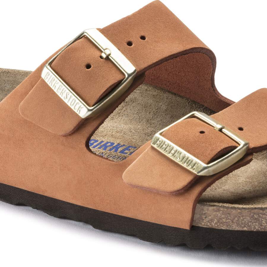 Arizona Soft Footbed Nubuck Leather - Pecan