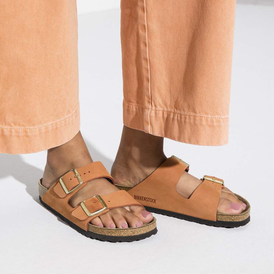 Arizona Soft Footbed Nubuck Leather - Pecan