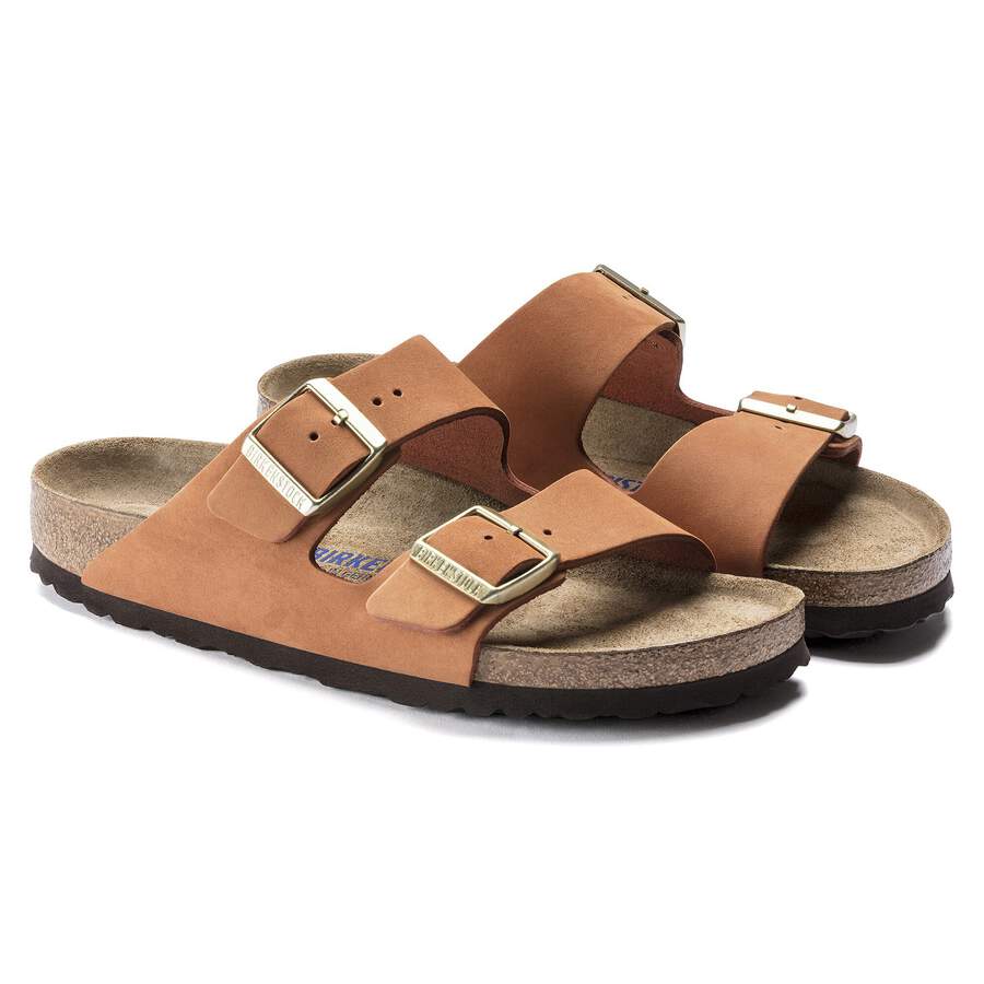 Arizona Soft Footbed Nubuck Leather - Pecan