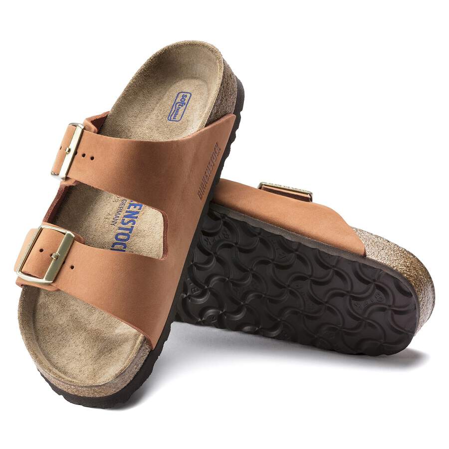 Arizona Soft Footbed Nubuck Leather - Pecan