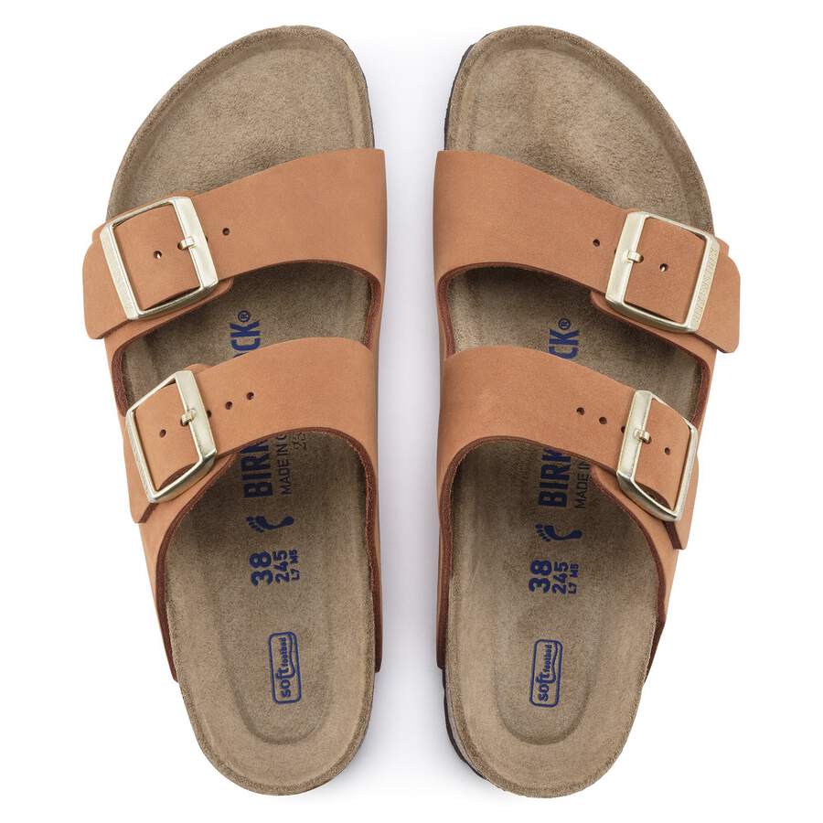Arizona Soft Footbed Nubuck Leather - Pecan