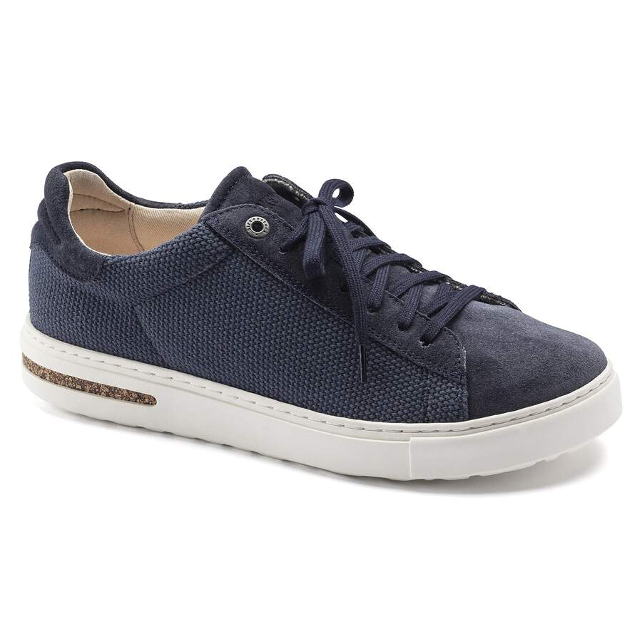 Bend Low Natural Leather/Textile - Midnight Blue
