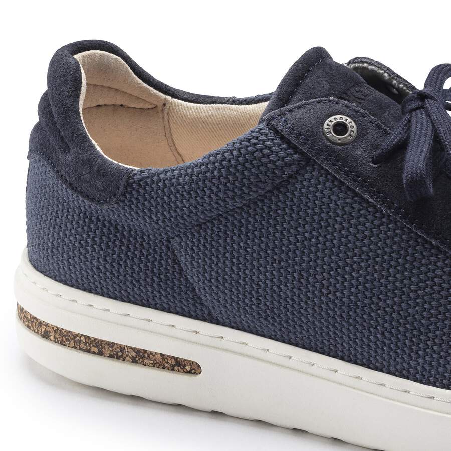 Bend Low Natural Leather/Textile - Midnight Blue