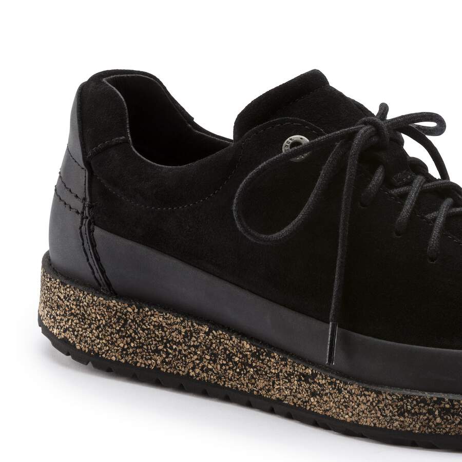 Honnef Low Suede Leather - Black