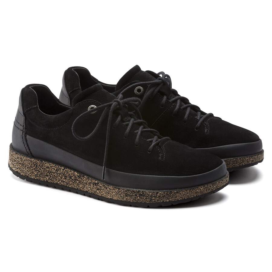 Honnef Low Suede Leather - Black