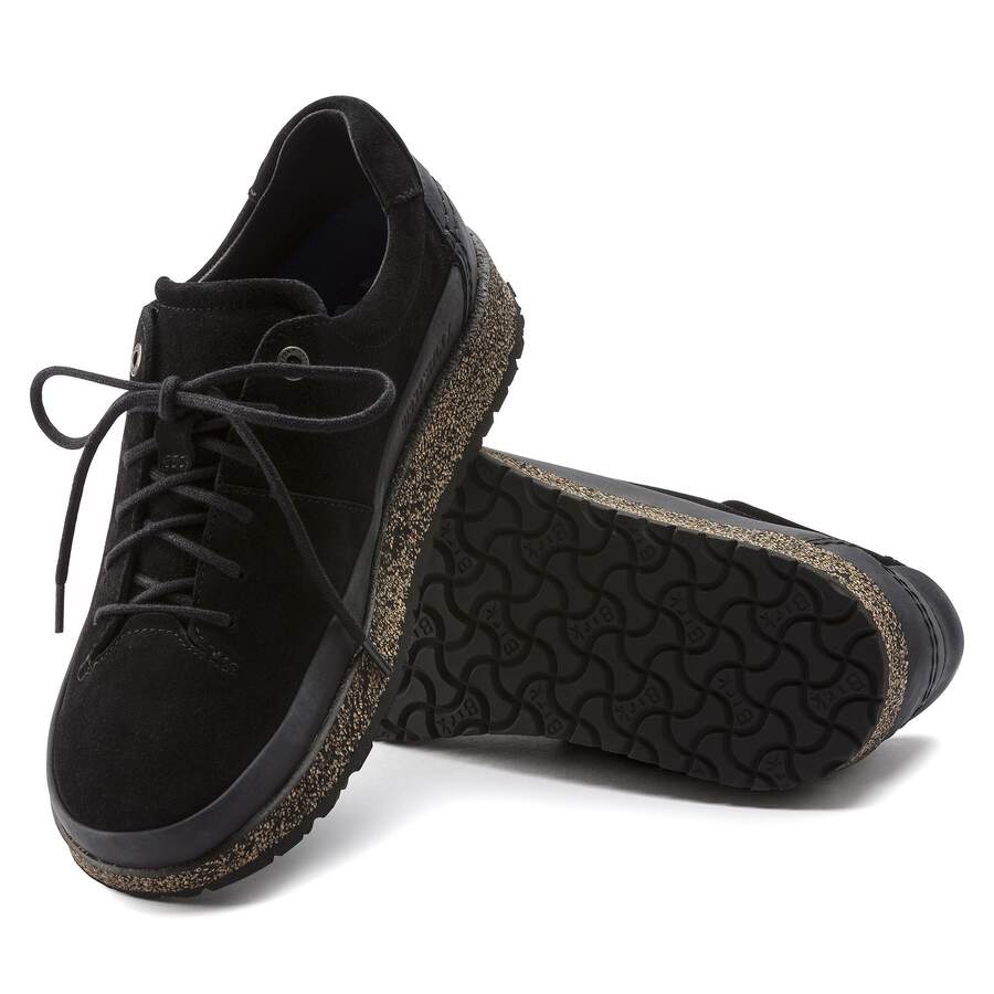 Honnef Low Suede Leather - Black