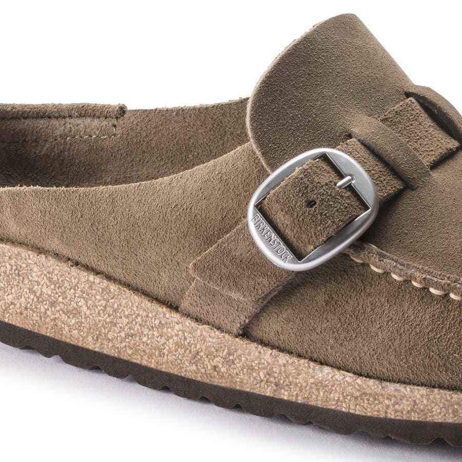 Buckley  Suede Leather - Gray Taupe