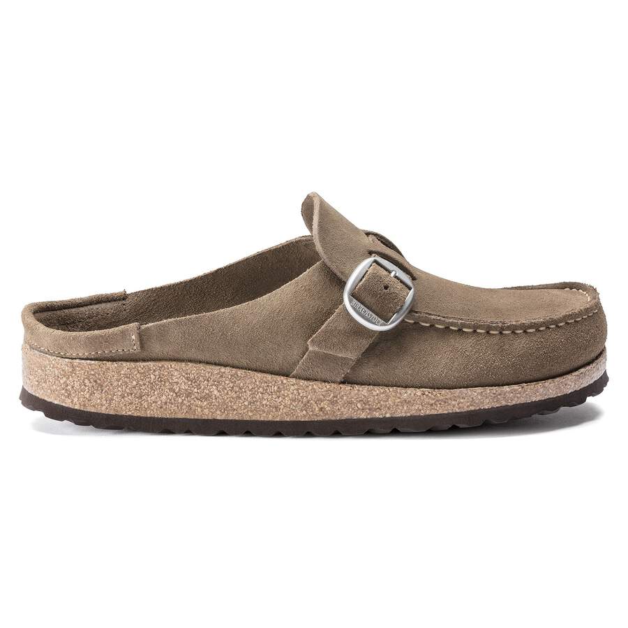 Buckley  Suede Leather - Gray Taupe