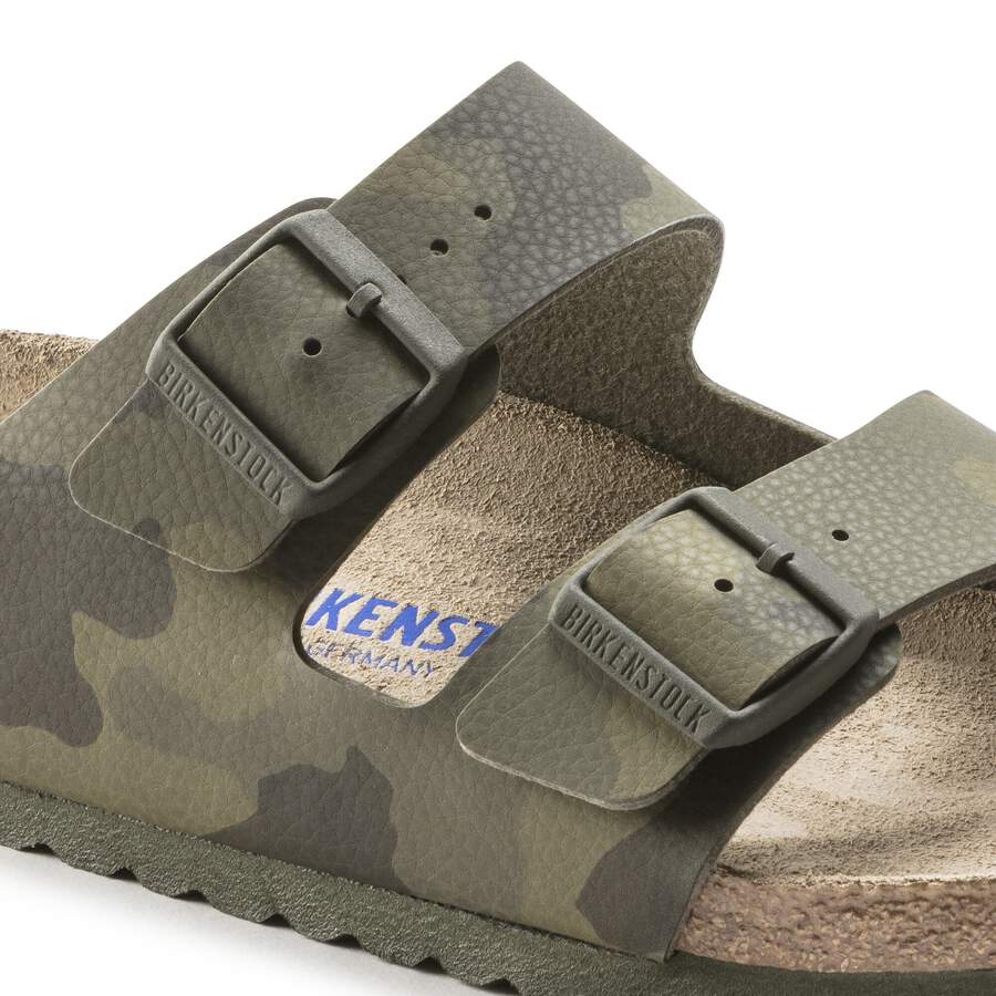 Arizona Soft Footbed Birko-Flor - Desert Soil Camo Green