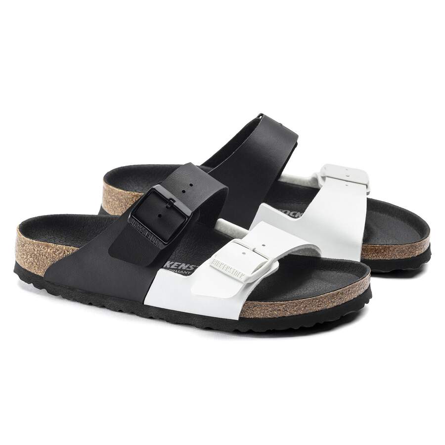 Arizona Split Birko-Flor - Black/White