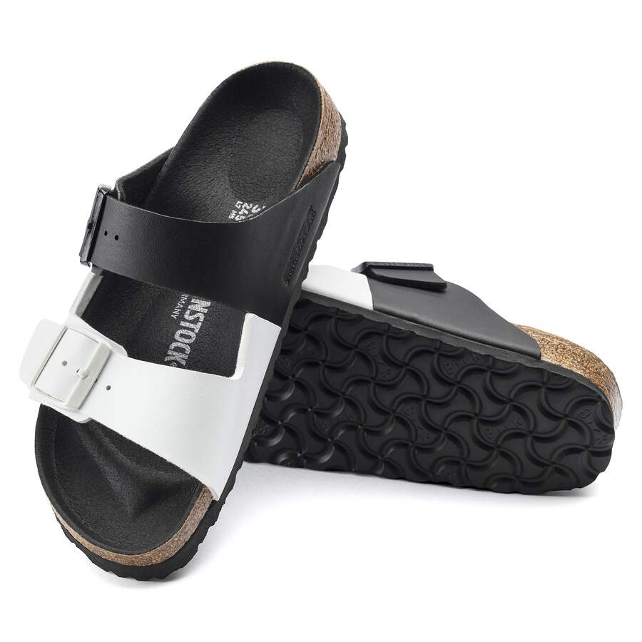 Arizona Split Birko-Flor - Black/White