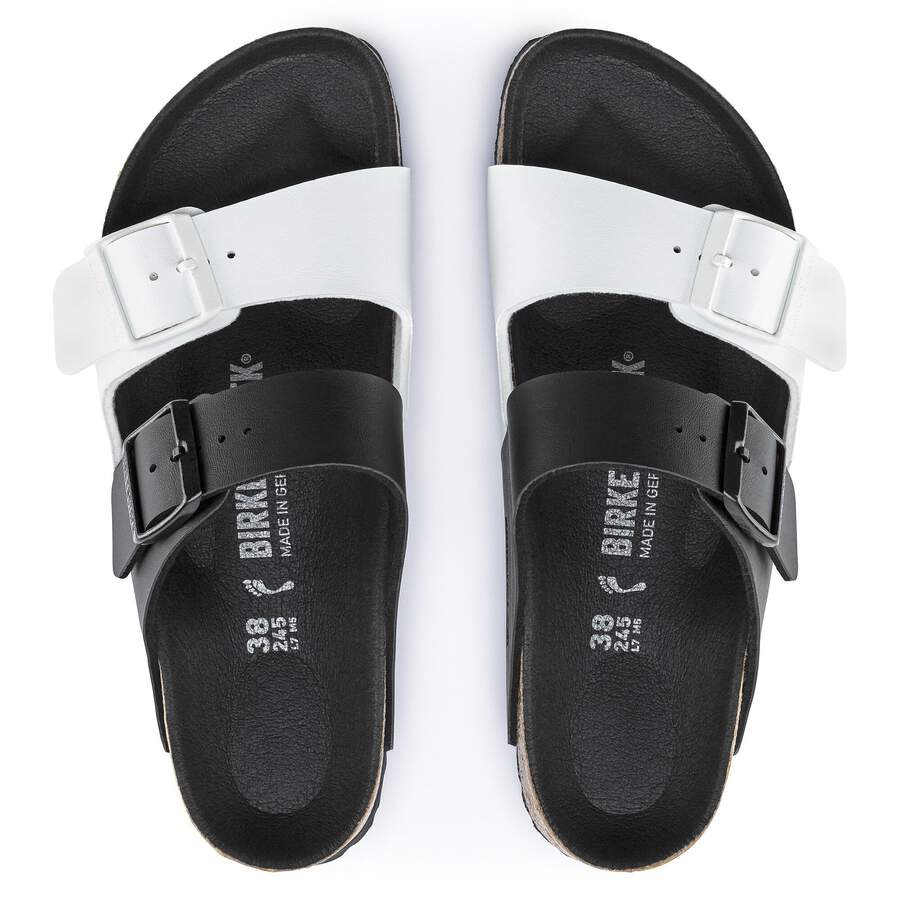 Arizona Split Birko-Flor - Black/White