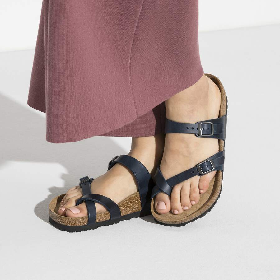 Mayari Waxy Leather - Blue