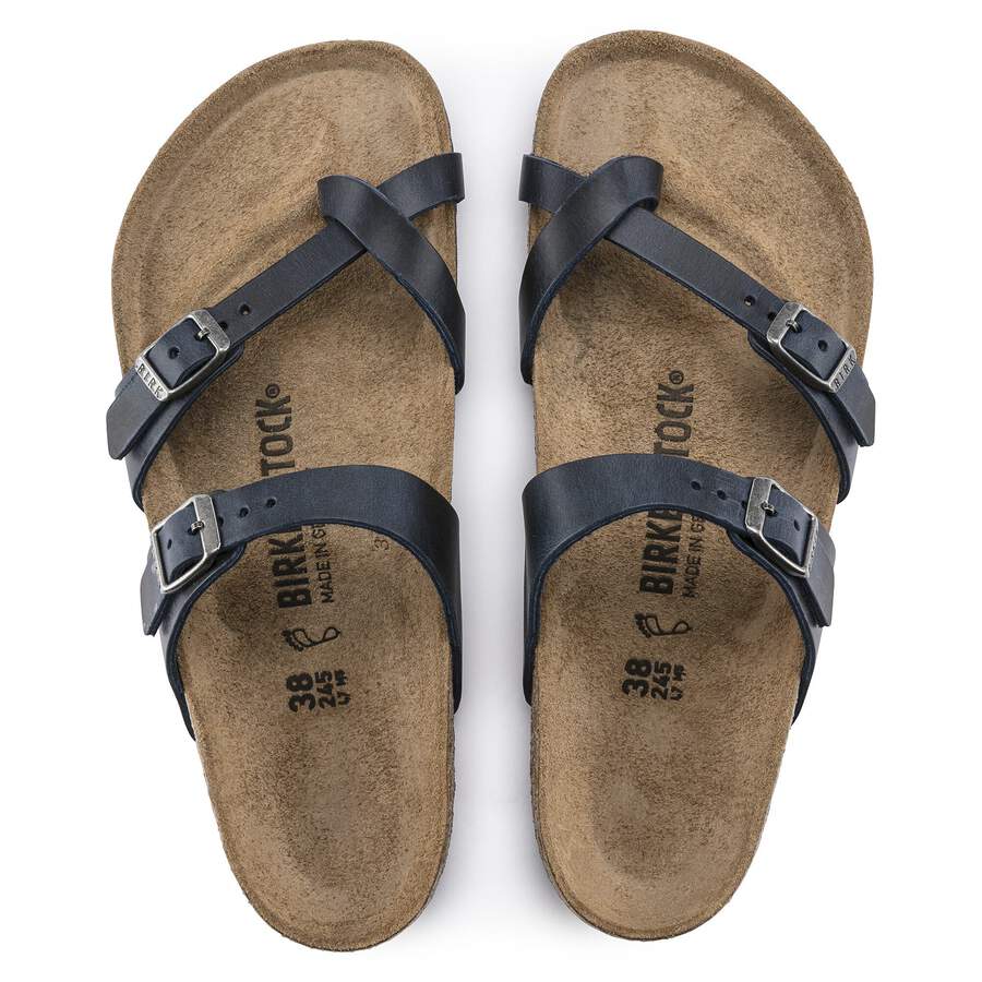 Mayari Waxy Leather - Blue