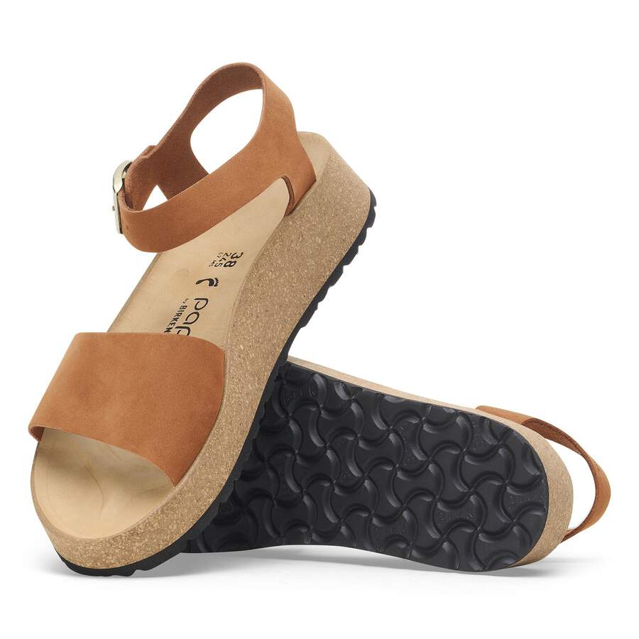 Glenda Nubuck Leather - Pecan