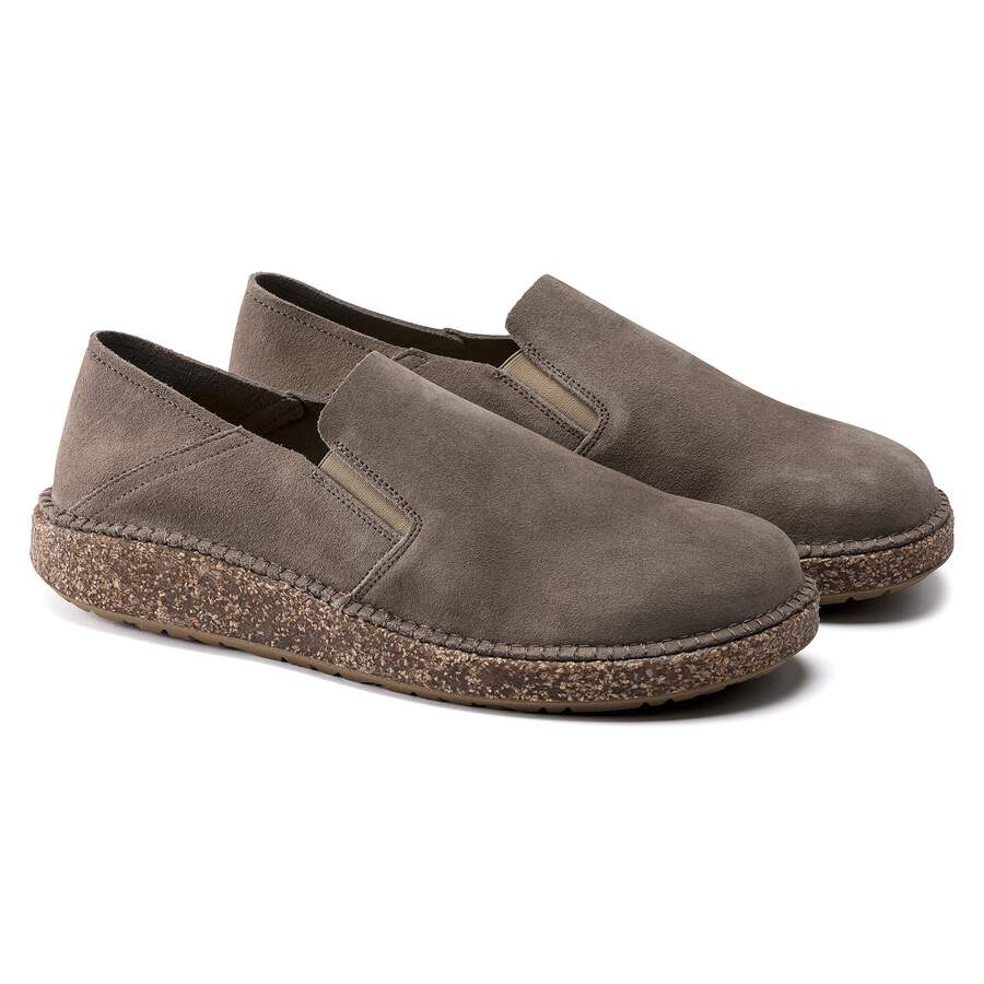 Callan Suede Leather - Gray Taupe