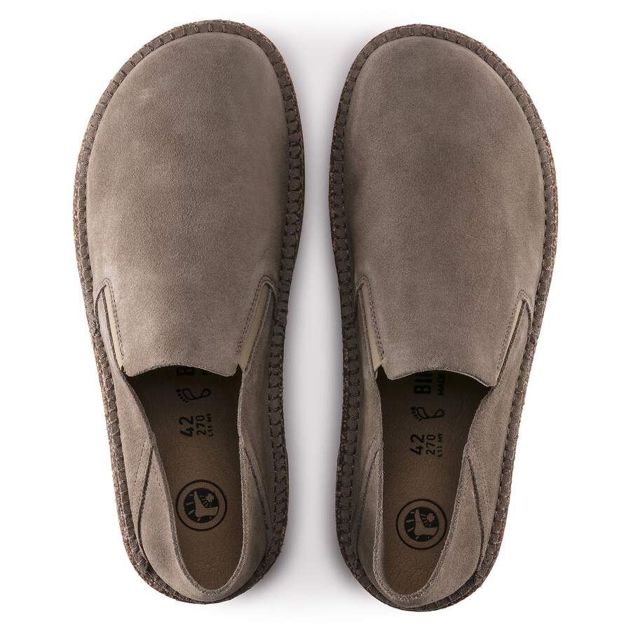 Callan Suede Leather - Gray Taupe