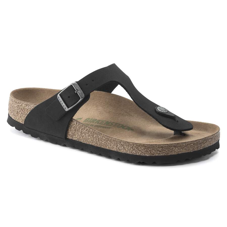 Gizeh Vegan  Birko-Flor Nubuck - Black