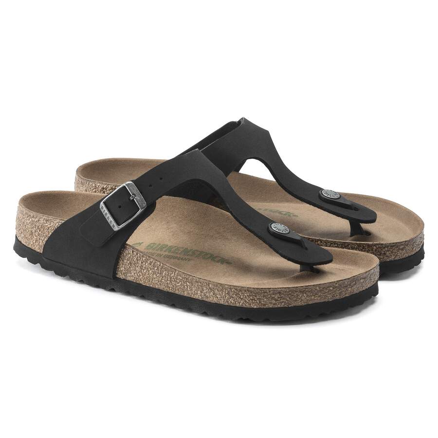Gizeh Vegan  Birko-Flor Nubuck - Black