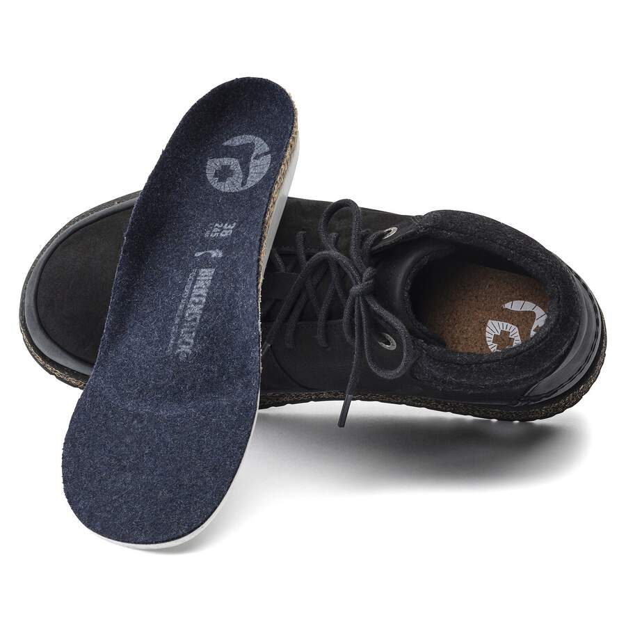 Honnef High Nubuck Leather - Black