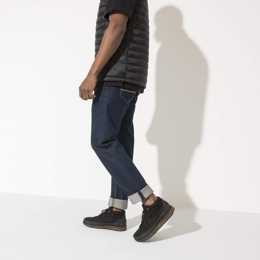 Honnef High Nubuck Leather - Black