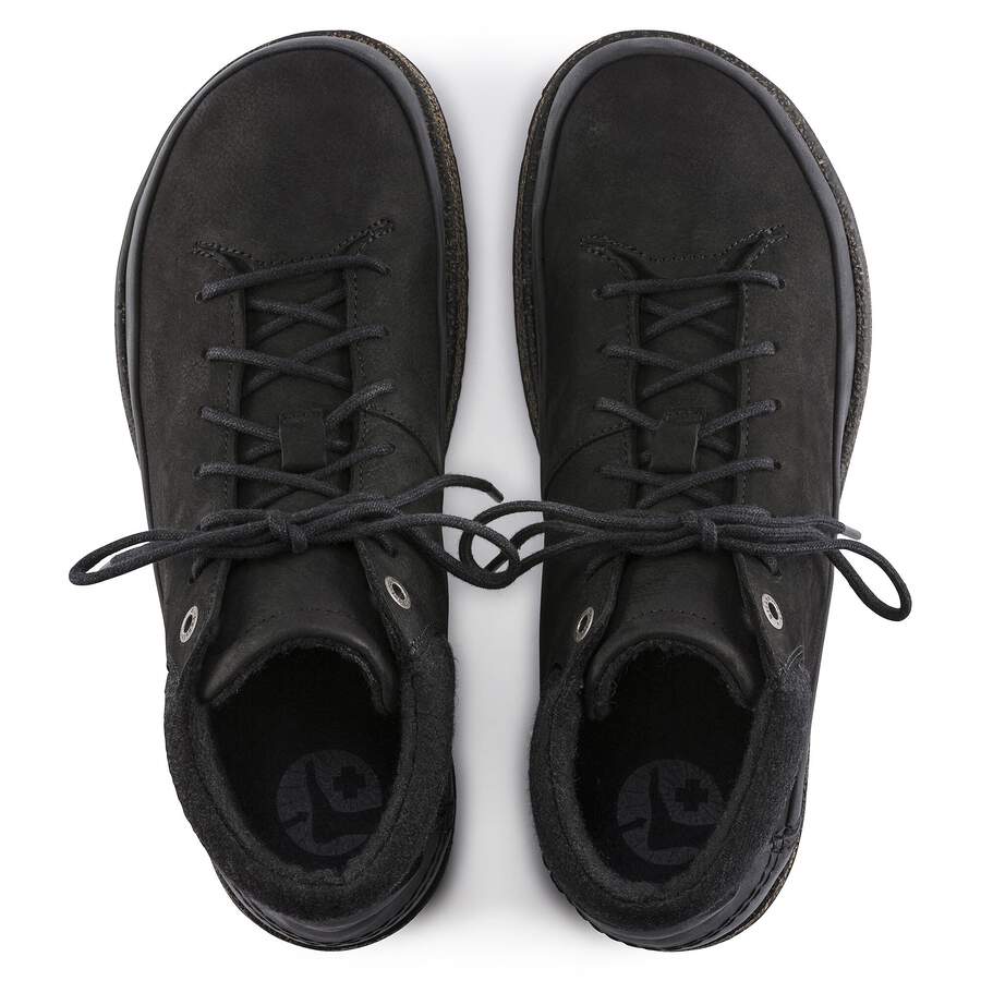 Honnef High Nubuck Leather - Black