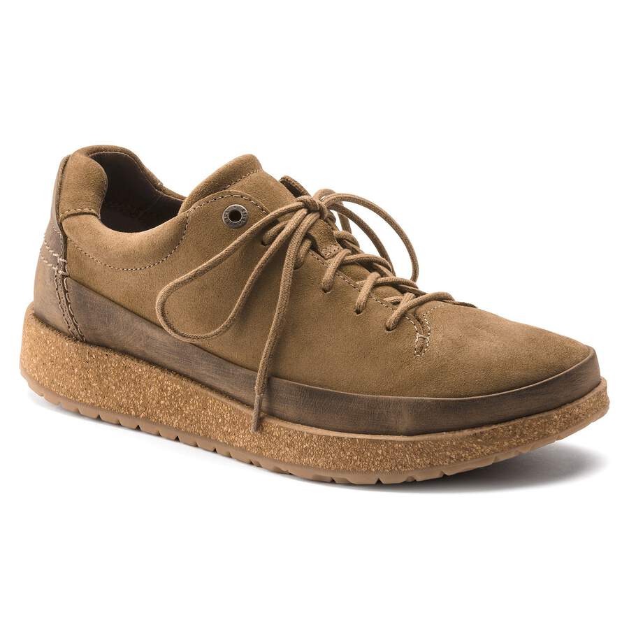 Honnef Low Suede Leather - Dark Tea