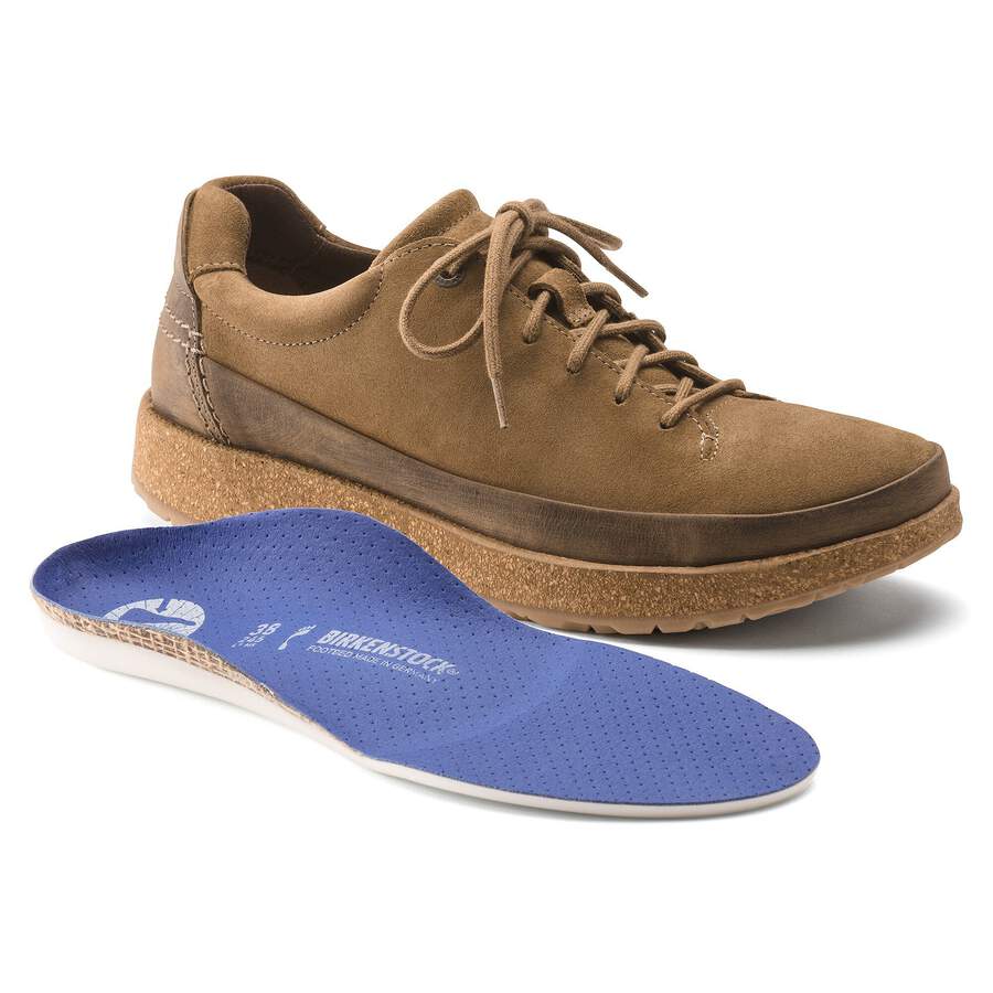 Honnef Low Suede Leather - Dark Tea